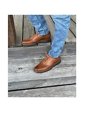 Cole Haan Men's 2.ZERØGRAND Perforated Leather Laser Cut Oxfords