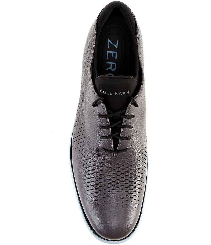 Cole Haan Men's 2.ZERØGRAND Perforated Leather Laser Cut Oxfords