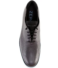 Cole Haan Men's 2.ZERØGRAND Perforated Leather Laser Cut Oxfords