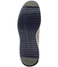 Cole Haan Men's 2.ZERØGRAND Perforated Nubuck Laser Wingtip Oxfords