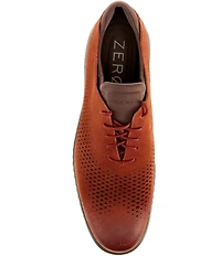 Cole Haan Men's 2.ZERØGRAND Perforated Suede Wingtip Oxfords