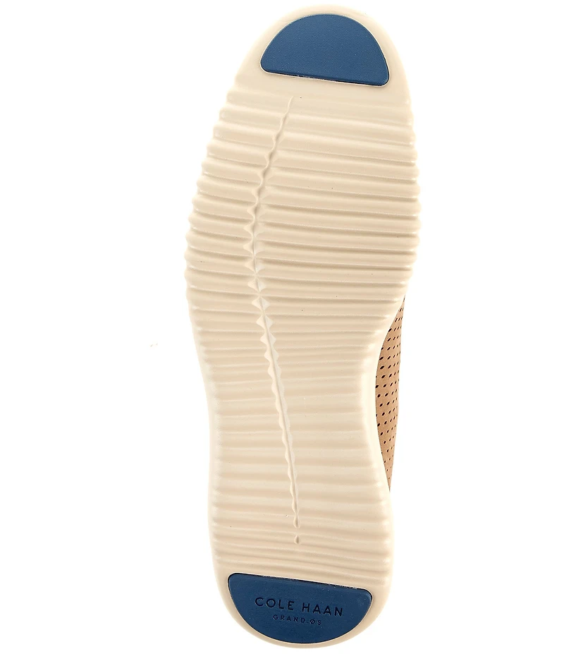 Cole Haan Men's 2.ZERØGRAND Nubuck Stitchlite™ Laser Cut Oxfords