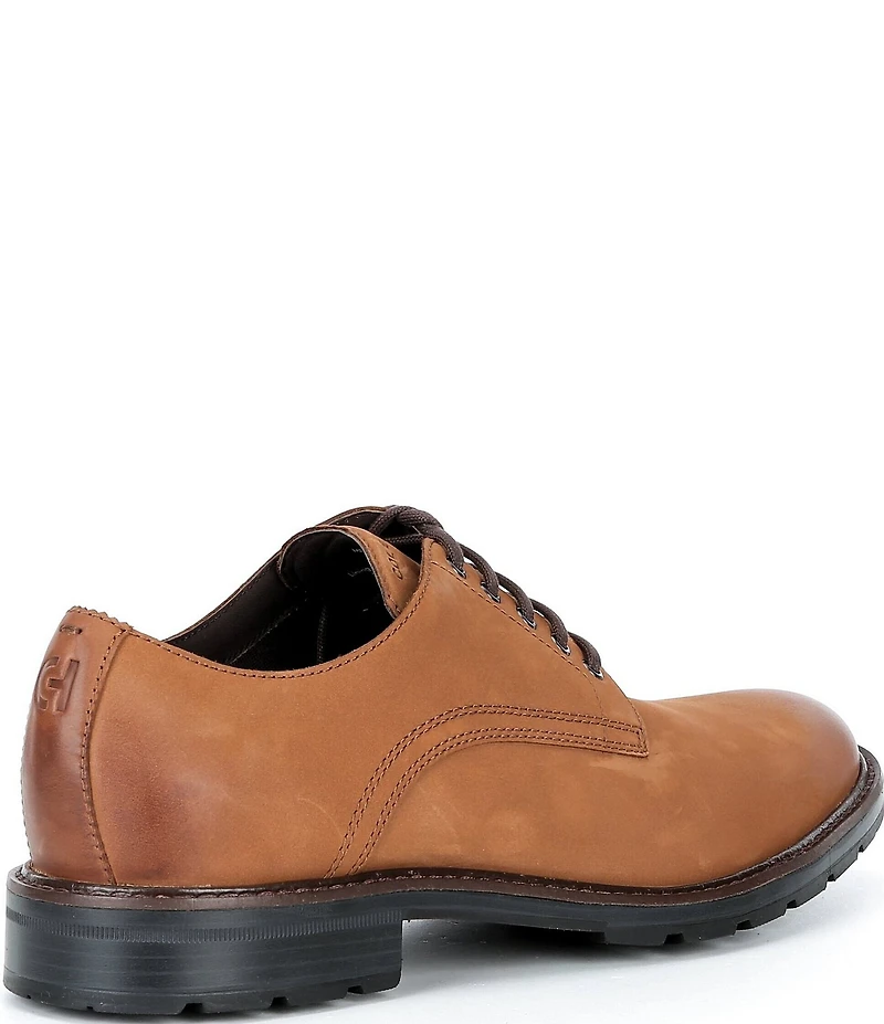 Cole Haan Men's Chamberlin Grand Water Resistant Nubuck Plain Toe Oxfords