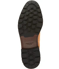 Cole Haan Men's Chamberlin Grand Water Resistant Nubuck Plain Toe Oxfords