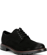 Cole Haan Men's Chamberlin Grand Water Resistant Nubuck Plain Toe Oxfords