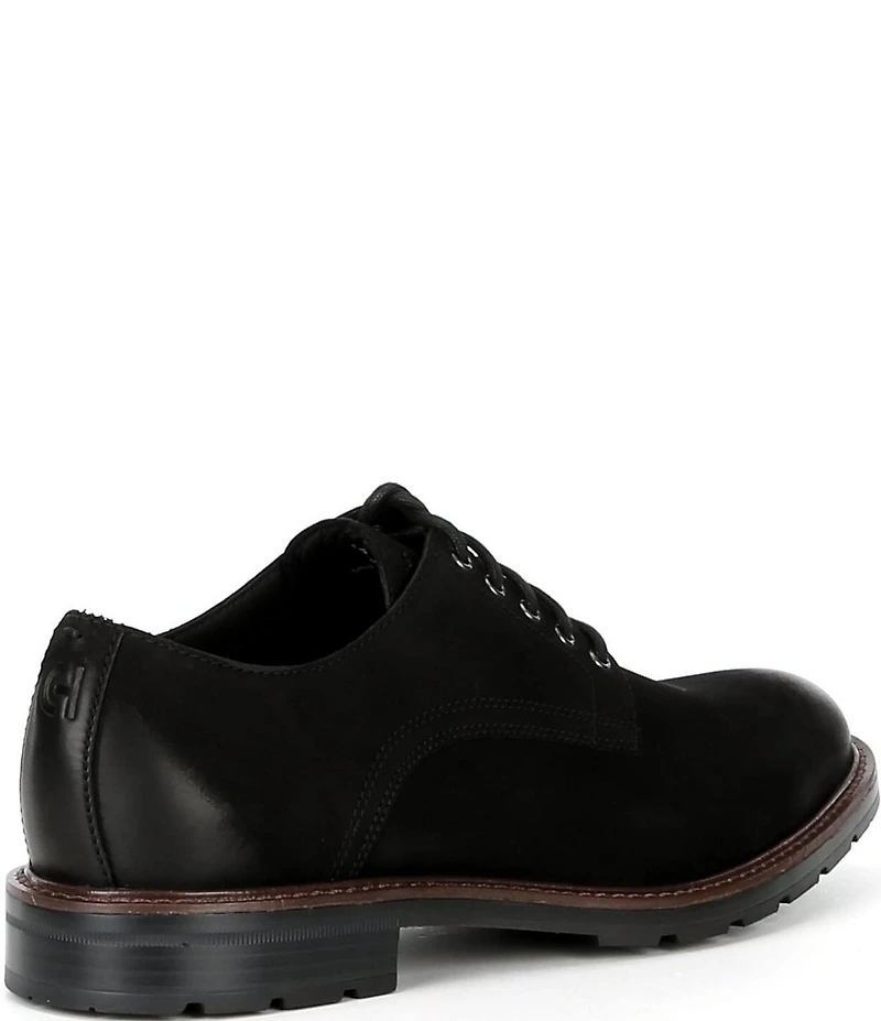 Cole Haan Men's Chamberlin Grand Water Resistant Nubuck Plain Toe Oxfords