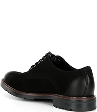 Cole Haan Men's Chamberlin Grand Water Resistant Nubuck Plain Toe Oxfords