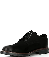 Cole Haan Men's Chamberlin Grand Water Resistant Nubuck Plain Toe Oxfords
