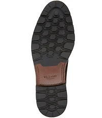 Cole Haan Men's Chamberlin Grand Water Resistant Nubuck Plain Toe Oxfords