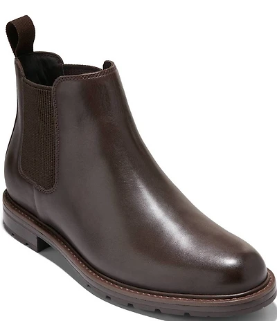 Cole Haan Men's Chamberlin Water Resistant Leather EVA Chelsea Boots