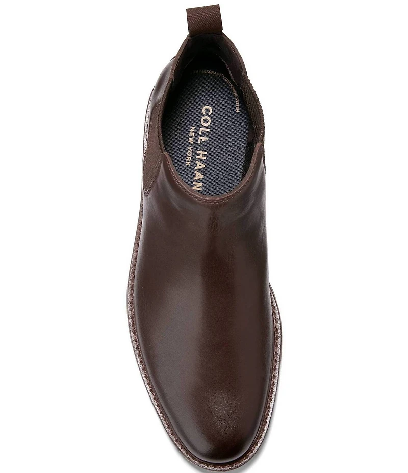 Cole Haan Men's Chamberlin Water Resistant Leather EVA Chelsea Boots