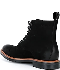 Cole Haan Men's Chamberlin Water Resistant Nubuck Cap Toe Boots