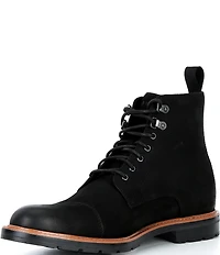 Cole Haan Men's Chamberlin Water Resistant Nubuck Cap Toe Boots