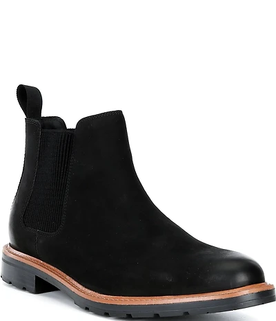 Cole Haan Men's Chamberlin Water Resistant Nubuck Chelsea Boots