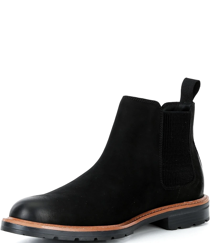 Cole Haan Men's Chamberlin Water Resistant Nubuck Chelsea Boots