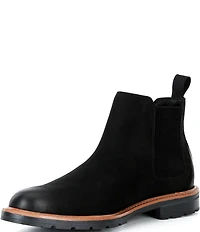 Cole Haan Men's Chamberlin Water Resistant Nubuck Chelsea Boots