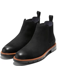 Cole Haan Men's Chamberlin Water Resistant Nubuck Chelsea Boots