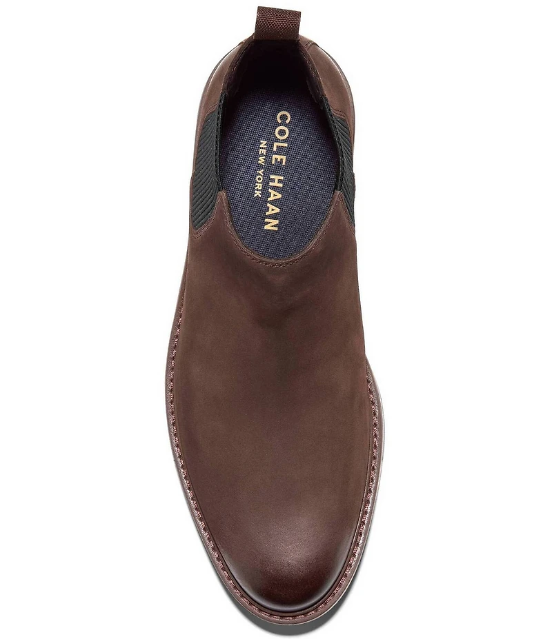 Cole Haan Men's Chamberlin Water Resistant Nubuck EVA Chelsea Boots
