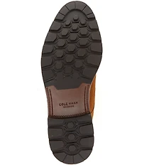 Cole Haan Men's Chamberlin Water Resistant Suede Cap Toe Boots