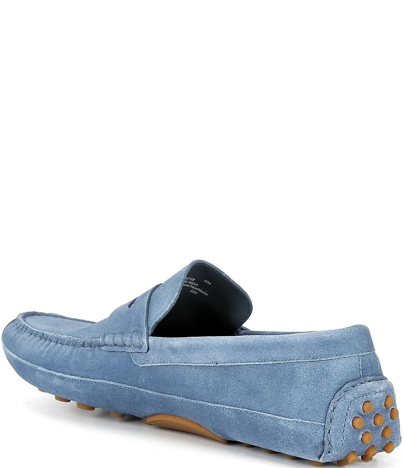 Cole Haan Men's Davies Grand Suede Penny Driver Loafers