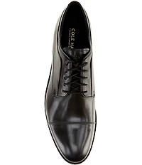 Cole Haan Men's Dean Grand Leather Cap Toe Oxfords