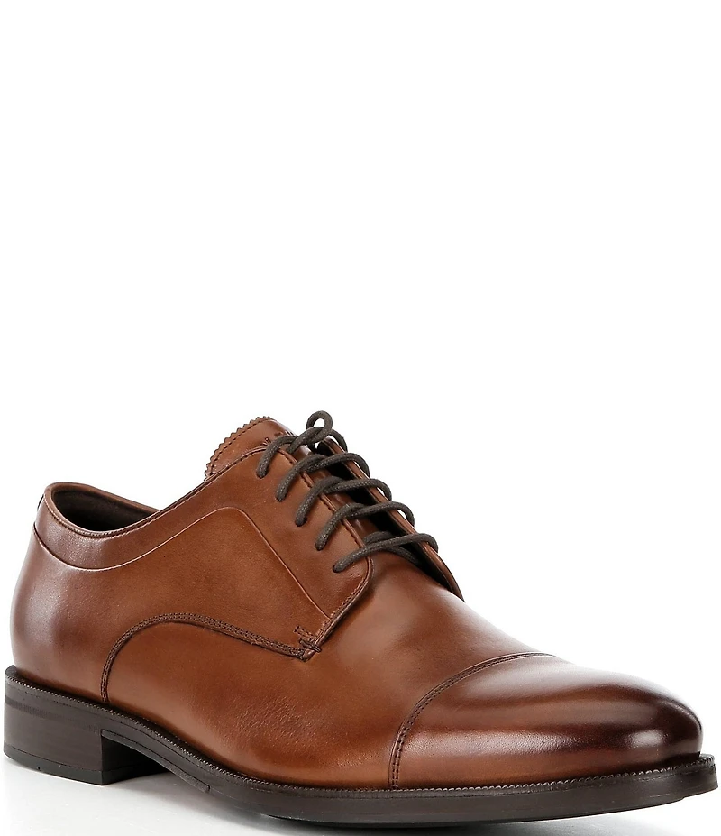 Cole Haan Men's Dean Grand Leather Cap Toe Oxfords