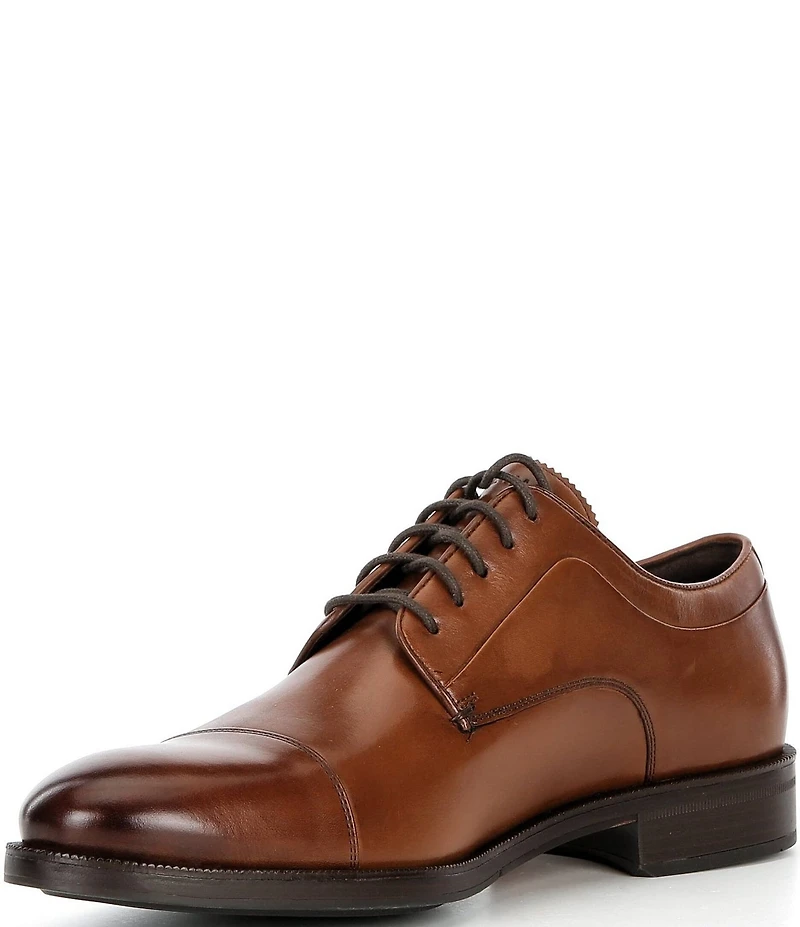 Cole Haan Men's Dean Grand Leather Cap Toe Oxfords