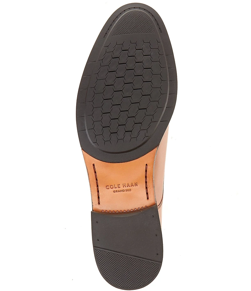 Cole Haan Men's Dean Grand Leather Plain Toe Oxfords