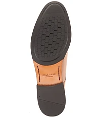 Cole Haan Men's Dean Grand Leather Plain Toe Oxfords