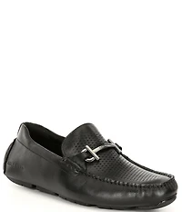 Cole Haan Men's Grand Laser Bit Buckle Leather Drivers