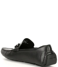 Cole Haan Men's Grand Laser Bit Buckle Leather Drivers