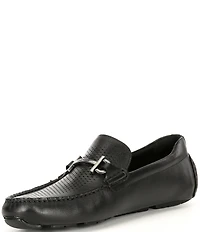 Cole Haan Men's Grand Laser Bit Buckle Leather Drivers