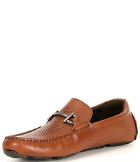 Cole Haan Men's Grand Laser Bit Buckle Leather Drivers