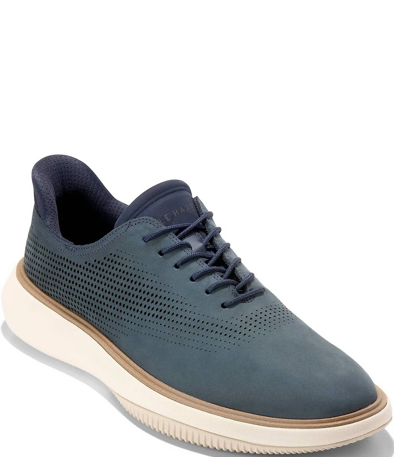 Cole Haan Men's Grand Phaze Quick-On Nubuck Oxfords