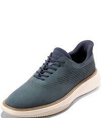 Cole Haan Men's Grand Phaze Quick-On Nubuck Oxfords