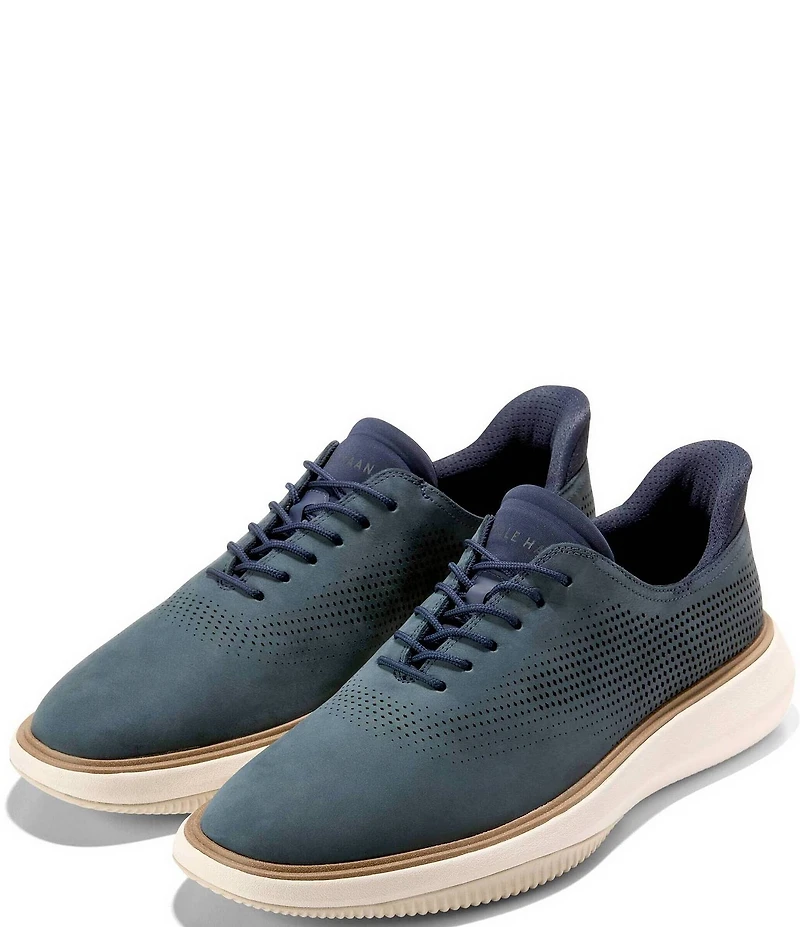Cole Haan Men's Grand Phaze Quick-On Nubuck Oxfords