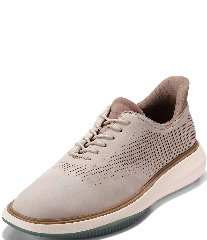 Cole Haan Men's Grand Phaze Quick-On Nubuck Oxfords