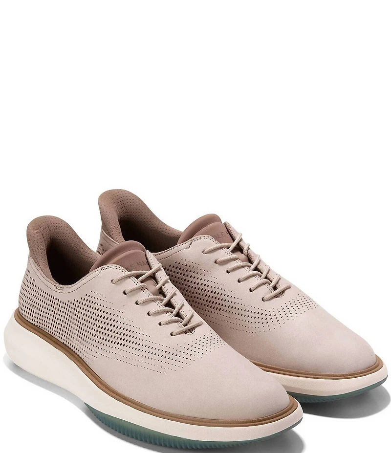 Cole Haan Men's Grand Phaze Quick-On Nubuck Oxfords