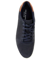 Cole Haan Men's GrandPrø Angleace Perforated Nubuck Sneakers