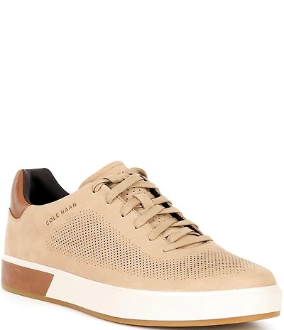 Cole Haan Men's GrandPrø Angleace Perforated Nubuck Sneakers