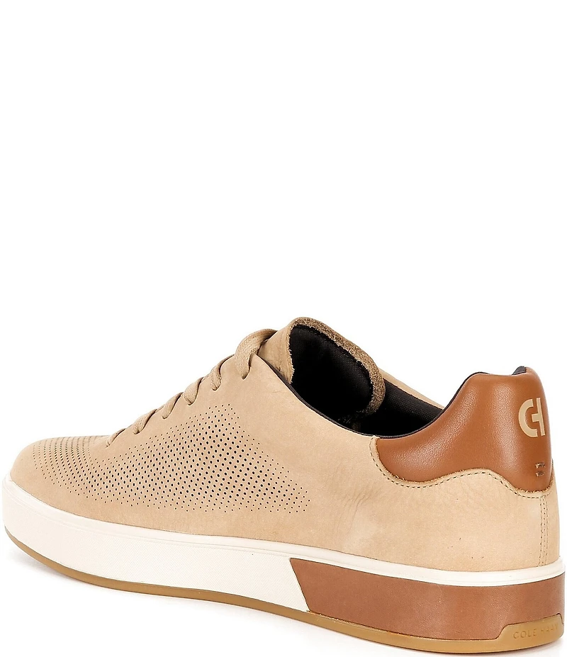 Cole Haan Men's GrandPrø Angleace Perforated Nubuck Sneakers