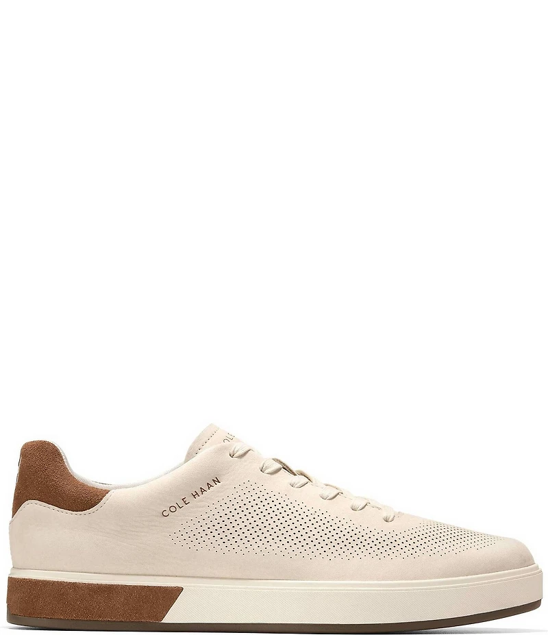 Cole Haan Men's GrandPrø Angleace Perforated Nubuck Sneakers