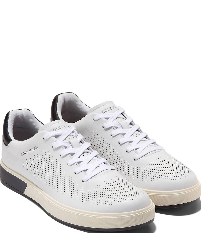 Cole Haan Men's GrandPrø Angleace Perforated Leather Sneakers