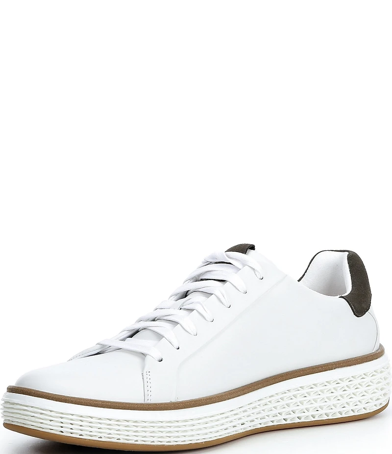 Cole Haan Men's GrandPrø Court SKYWEAVE Leather Sneakers