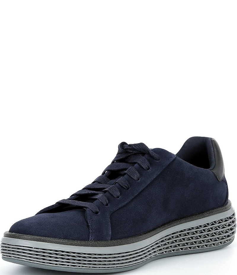 Cole Haan Men's GrandPrø Court SkyWeave™ Suede Sneakers