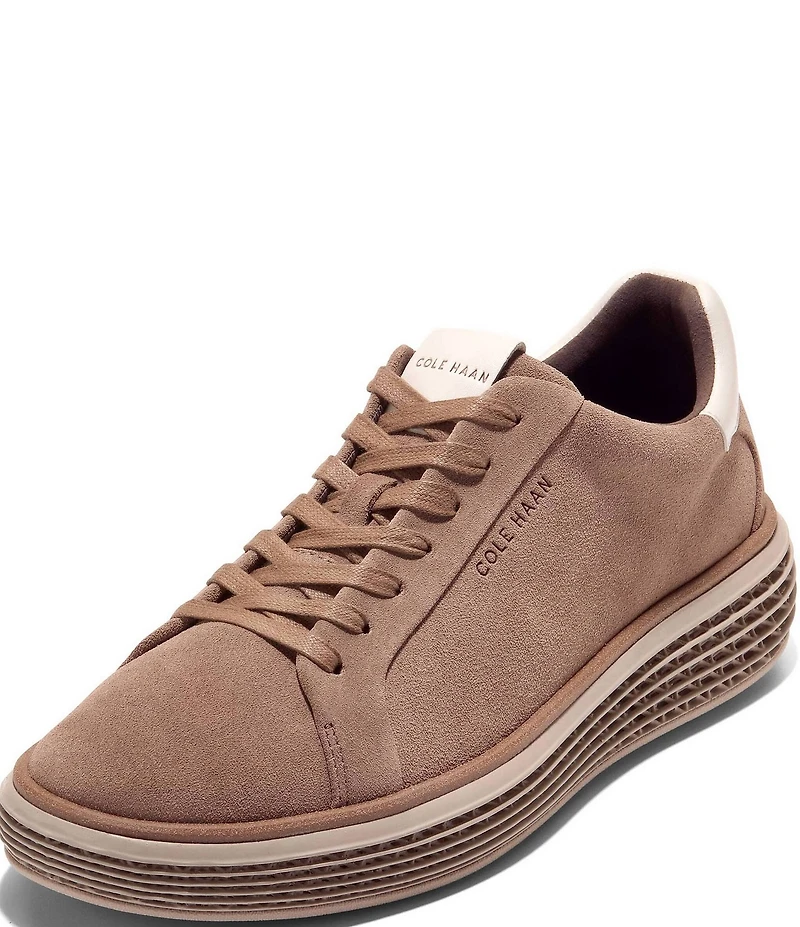 Cole Haan Men's GrandPrø Court Suede SkyWeave Sneakers