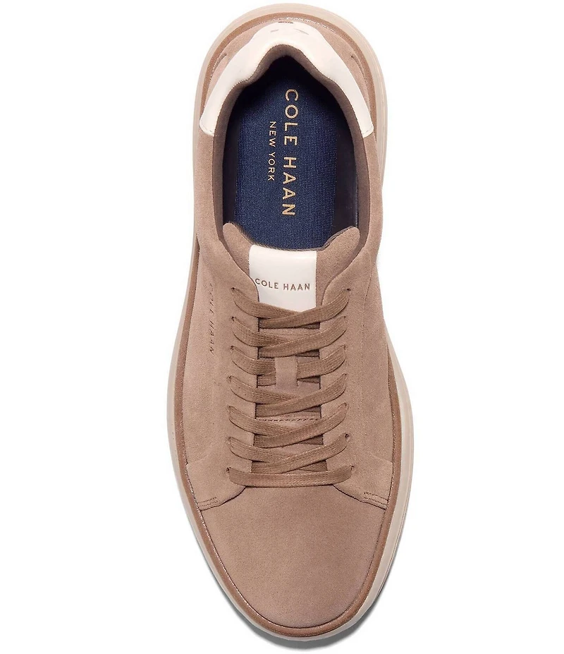 Cole Haan Men's GrandPrø Court Suede SkyWeave Sneakers