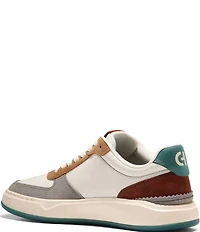 Cole Haan Men's GrandPrø Crossover Leather and Suede Perforated Detail Sneakers