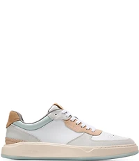 Cole Haan Men's GrandPrø Crossover Leather and Suede Perforated Detail Sneakers