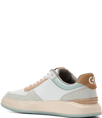 Cole Haan Men's GrandPrø Crossover Leather and Suede Perforated Detail Sneakers